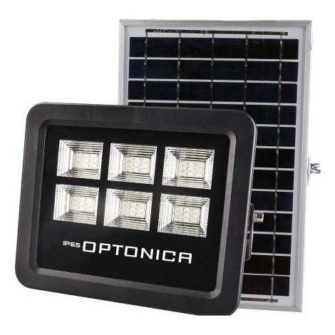 Proiettore solare LED nero Equivalent 100W 2000lm Giorno bianco 6000K