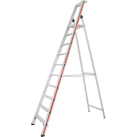 Scaletta 10 gradini - altezza massima di lavoro 4.32m - 8026/10 (1/5)