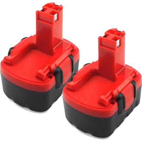2X 14.4V 4.8Ah Ni-MH Batterie pour Bosch BAT038 BAT040 BAT041 BAT140 BAT159 2607335275 2607335533 2607335534 2607335711 2607335465 2607335685 2607335678 2607335276