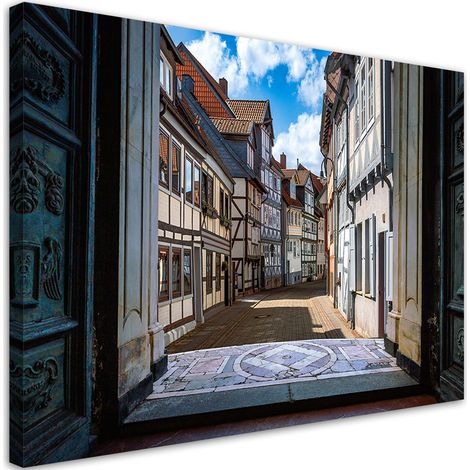 Tableau déco Vue de la ville Architecture Bâtiments 60x40 (1/5)