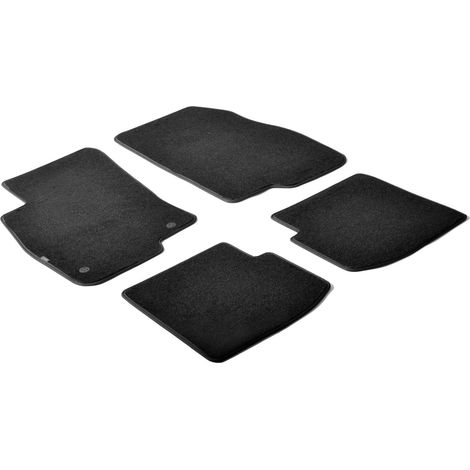 Set tappeti su misura in moquette - compatibile per Abarth Punto 3p (05/0806/11) - Abarth Punto Evo 3p (06/1004/12) - Fiat Punto 3p (01/1208/18) - Fiat Punto 5p (01/1204/19) - Fiat Punto Evo 3p (