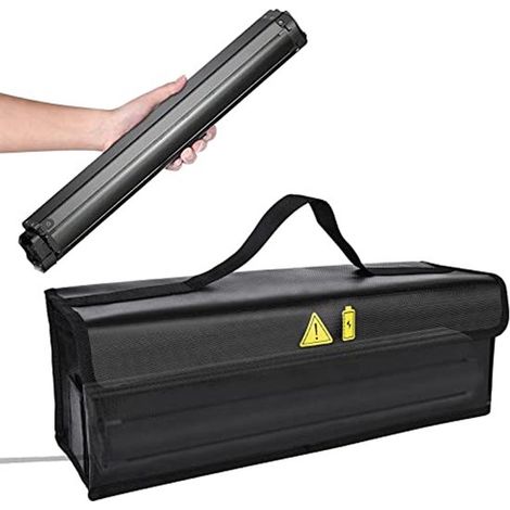 Feuerfeste E-Bike-Akkutasche für sichere Aufbewahrung und Transport, 49 x 15 x 15 cm (1/5)