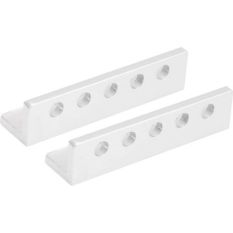 310300050048 1 paire de supports de poutre en aluminium en forme de L à 5 trous pour robot Tetrixrobotics (1/4)