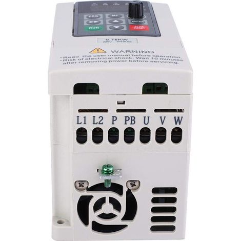 Inverseur d'entraînement à fréquence Variable, Variateur de fréquence, 220V 0.75KW VFD Convertisseur variateur de fréquence Entrée monophasée Sortie triphasée (1/5)