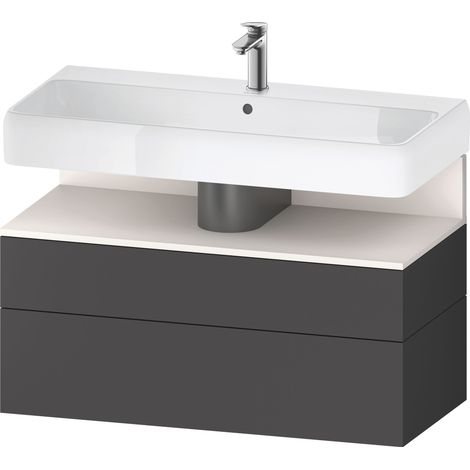 Duravit Collection One Meuble sous-lavabo, 1 tiroir et 1