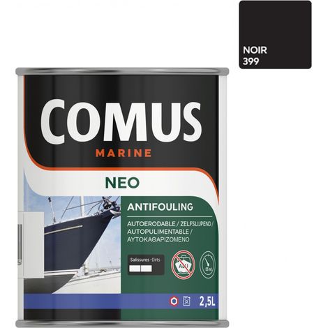 NEO NB NOIR 2,5L - Peinture antifouling haute performance à matrice mixte - COMUS MARINE (1/2)