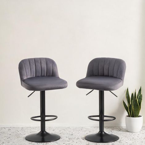 Tabouret de bar réglable de 61 à 81 cm 43 x 45 x 101 cm (1/5)