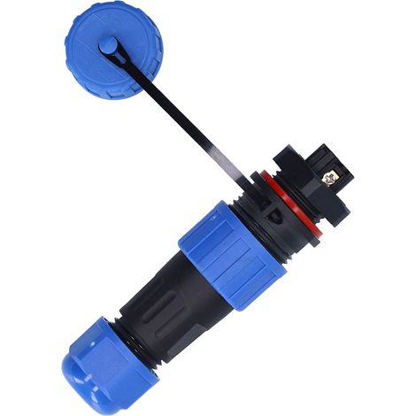 Connecteur de câble aéronautique, étanche, 4 broches mâle/femelle, 380 V 5 A LP16 (1/5)