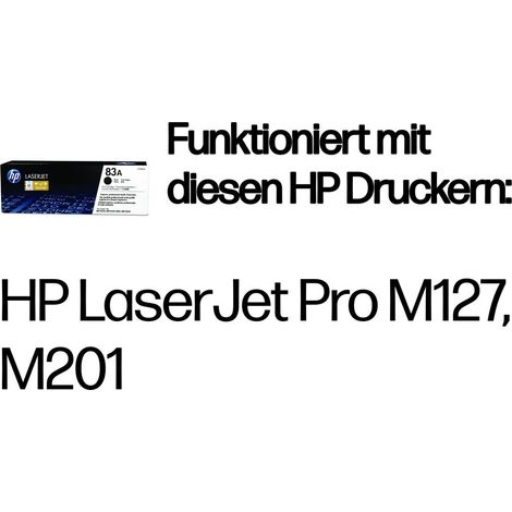 HP Toner CF 283 A schwarz No. 83 A Toner
