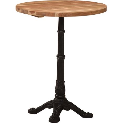 Bistrotisch Ø60x76 cm Akazie Massivholz