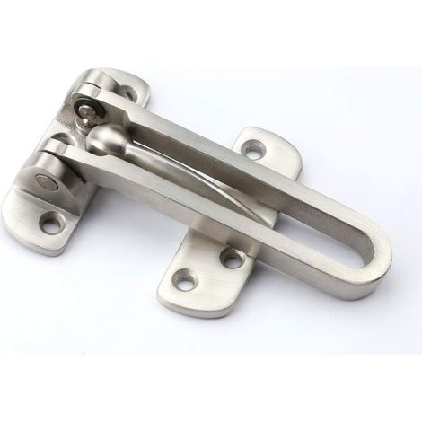 Barrel Bolt Solide en Acier Inoxydable Thicken Clenches De Porte Garde Posez La Barre, Anti Effraction Padlock Porte Fermoir (1/5)