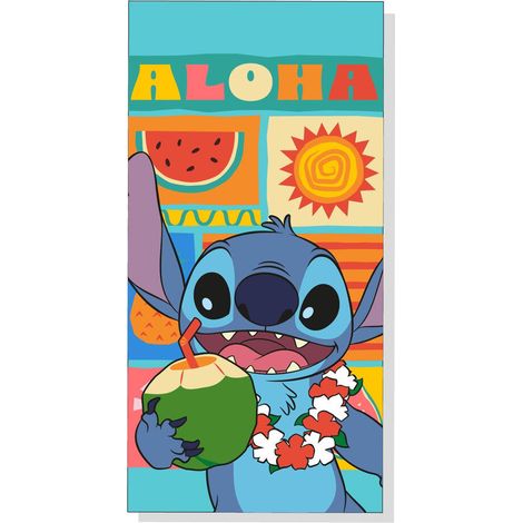 Toalla Stitch Disney microfibra