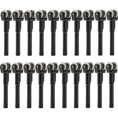 20 roues en silex pour briquets, mécanisme de remplacement compatible avec briquets Clipper (20 grandes pièces) (1/5)