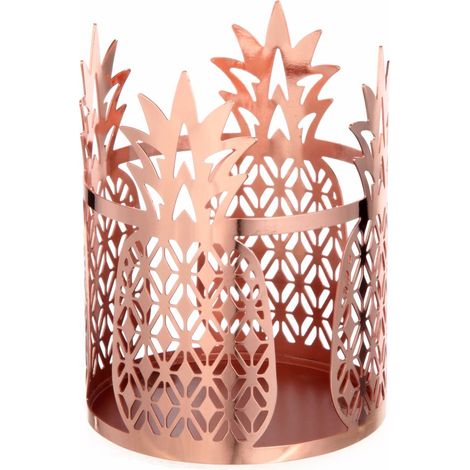 Lanterne à bougie creuse en fer forgé style rétro pour bar, maison, mariage (argent) (1/5)