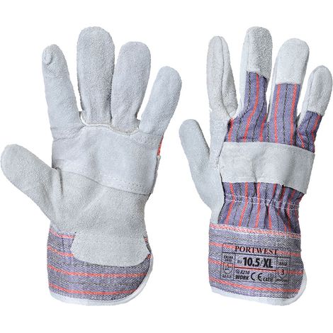 Gants Canadian Docker Gris XL - Taille 10