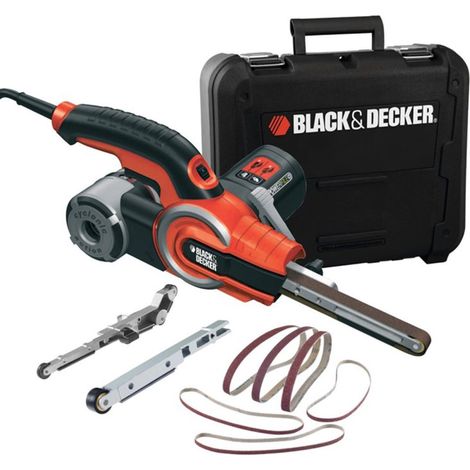 Lima elettrica a filo - 400W - BLACK+DECKER - con accessori - scatola - KA902EK-QS