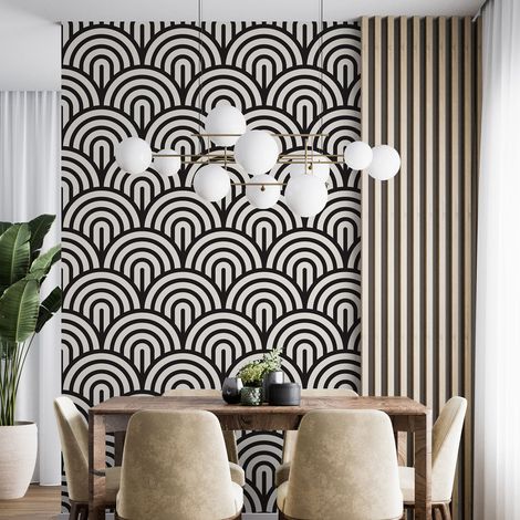 Papier peint - Arches design - 1 LÉ de 60x260 cm - Surface L 60 x H 260 cm (1/4)