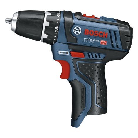 Bosch – Visseuse perceuse 10,8V/12V li-ion – Couple max 30Nm – LED d'éclairage – Compatible batteries 10,8V et 12V – Sans batterie ni chargeur