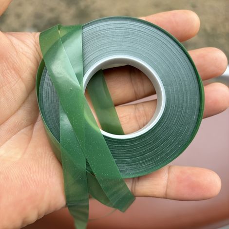 Rouleau de ficelle extensible de haute qualité supérieure, ruban végétal épais et solide pour jardin intérieur et extérieur, longueur de 98.43ft (1/4)