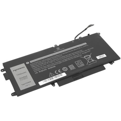 Batterie K5XWW pour Dell Latitude 5289 7390 2-en-1 - 7300 mAh (1/4)