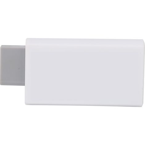 Adaptateur HDMI vers Audio Vidéo 3.5mm pour Console de Jeux Blanc (1/5)
