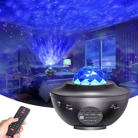 Filiyano – lampe galaxie multicolore – Projecteur d'étoiles avec haut-parleur Bluetooth - Votre propre lampe galaxie multicolore (1/4)