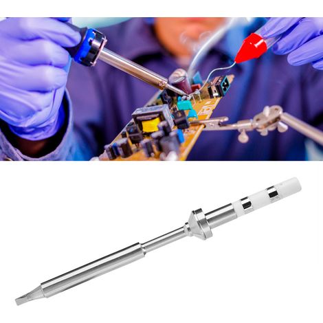 1 Pièce Pointe de Soudure Mini en Acier Inoxydable de Remplacement pour Fer à Souder TS100, Modèle TS-D24