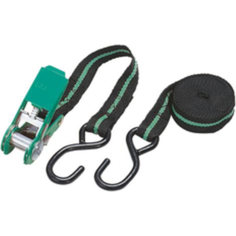 Wolfcraft - Ratschen-Zurrgurt mit Haken L=4m - 3442000