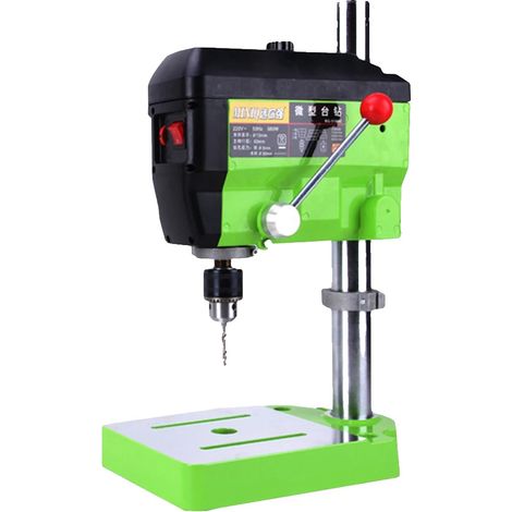 Perceuse à colonne, Vitesse à vide 4600tr/min, Puissance d'entrée nominale 650W, Diamètre de perçage maximum 13mm, Design compact, Poids 10kg (1/5)