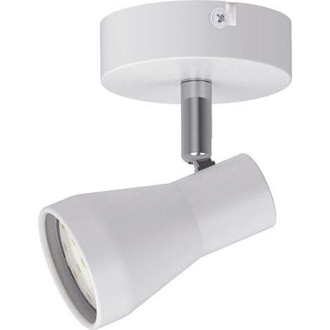 Aplique LEONEL 1xGU10 L.9xAn.8xAl.11cm Blanco (1/3)