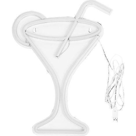 1 néon lumineux motif cocktail (1/3)