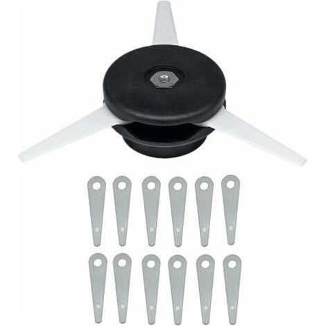 Tête de débroussailleuse compatible STIHL POLYCUT 6-3 – 1 tête de coupe et 12 lames en nylon – Coupe efficace pour grandes surfaces (1/5)