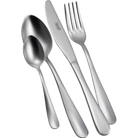 Set 12 Coltelli da Tavola in Acciaio Inox Twist Ice Salvinelli (1/2)