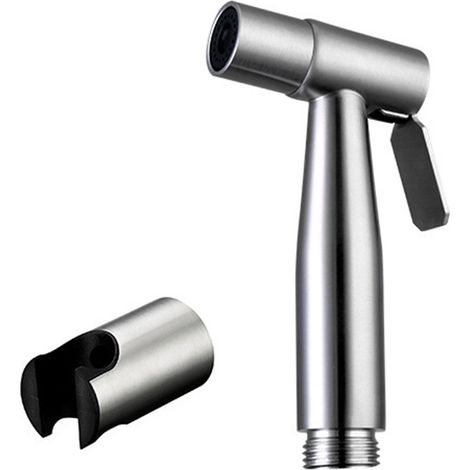 Pommeau de douche bidet portatif argenté (1/5)