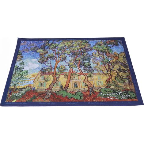 Tovaglietta da tavolo Van Gogh Garden Carmani, tovaglietta da cucina, IDEALE COME REGALO (1/2)
