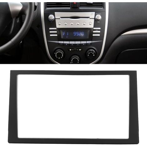 Cadre Autoradio 2 Din Noir pour Mazda MPV Premacy (1999-2004) et Ford Ixion - Installation Simple et Précise (1/5)