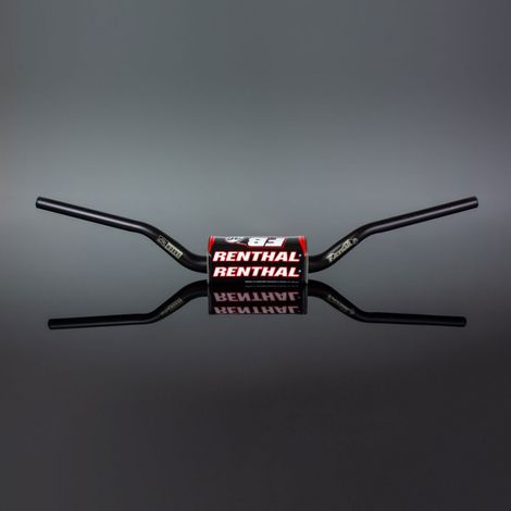 Manillar Renthal MX Fatbar de 36 mm negro con esponja para Honda CRF, Kawasaki KX/KXF (1/5)