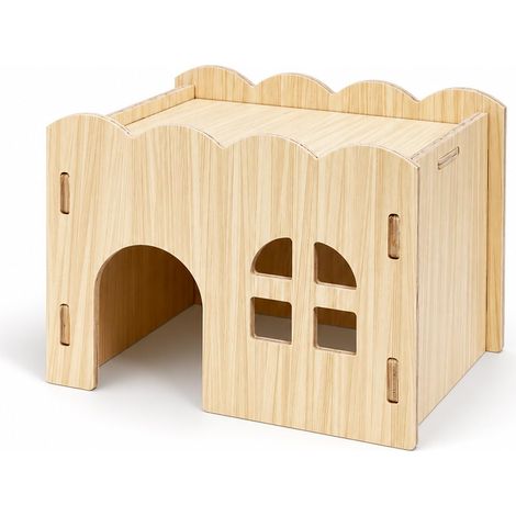 Cabane Cochon d'Inde, Maison Hamster avec Rampe - MMCD-ZGL-05405 (1/5)