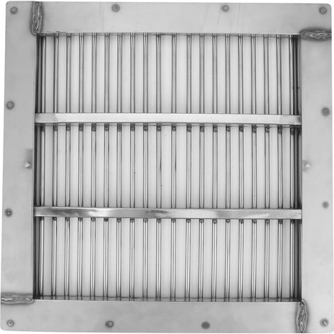 Couvercle de drain carré en acier inoxydable pour piscine, grille de sol antidérapante, platine de vidange principale (1/5)