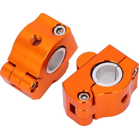 Bloc de renfort de guidon en métal, accessoire universel avec trou d'expansion de 10 mm pour moto et quad