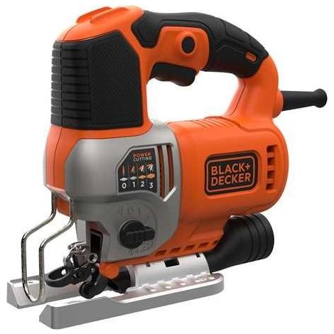 BLACK+DECKER Herramientas - Sierra recta 650 W BES610K-QS