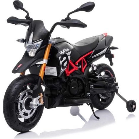 LT909 Moto eléctrica Dorsoduro 900 EVA para niños luces y sonidos Color: Rojo (1/5)