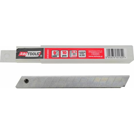 Awtools ostrza wymienne łamane 9mm/ 10szt.