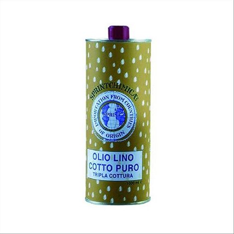 Sprintchimica olio di lino cotto puro lt 5