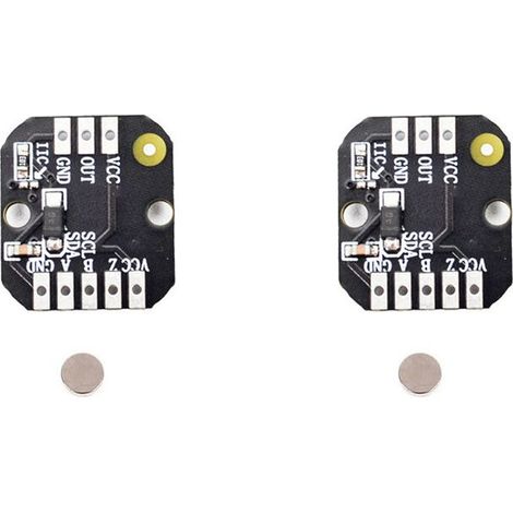 módulos codificadores magnéticos MT6701 para motores sin escobillas, codificador PWM/I2C, ABZ, 1024 líneas, reemplaza al módulo AS5600. (1/2)