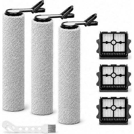 Brosse à rouleau et filtre pour Tineco Floor ONE Stretch S6, S7 Stretch Ultra/Steam, I5/I6 Stretch, S9 Artist Pro/Steam