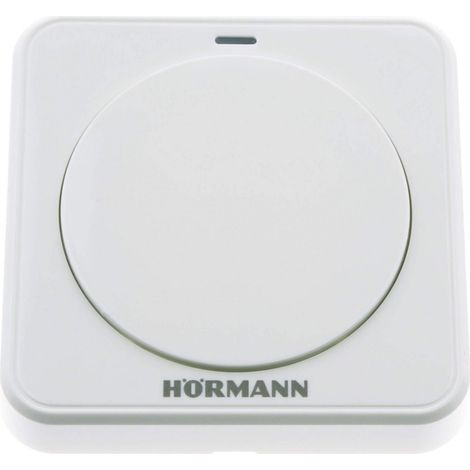 Bouton poussoir filaire pour motorisation de garage – Commande murale – Câble 7m – Compatible motorisations Hörmann – Couleur blanc