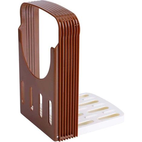 Trancheuse à pain, insert de coupe réglable (jusqu'à cinq couches), pour pain maison (1/4)