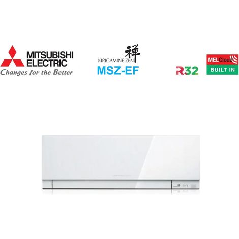 Climatizzatore Mitsubishi Electric msz-ef50vgkw 5 kW raffreddamento 7,5 kW riscaldamento