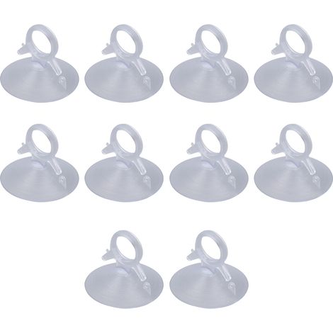 Support ventouse PVC transparente pour pare-brise, fixation lourde pour verre auto, panneau solaire, carrelage céramique, avec anneau de traction (1/5)